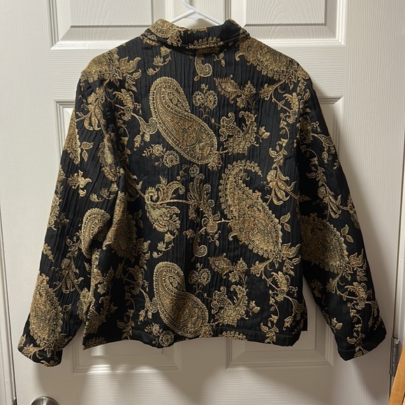 Vintage French Laundry Demask Paisley Tapestry-Gorgeous!! - Picture 2 of 6